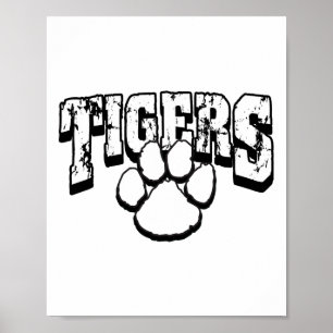 Tigers School Spirit Ck To School B Poster