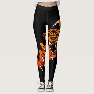 Tigers Sports Football Basketball Baseball Legging
