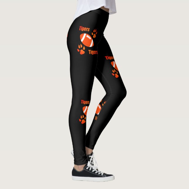 Tigers Sports Football Basketball Baseball Legging (Right)