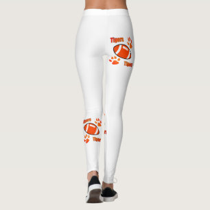 Tigers Sports Football Basketball Baseball Legging