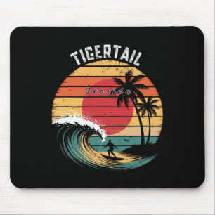 Tigertail Beach Florida Beach Surfing Mouse Pad