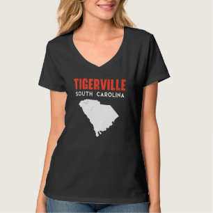 Tigerville South Carolina USA State America Travel T-Shirt