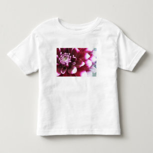 Tight in photographs of Dalhia flower with the Toddler T-Shirt