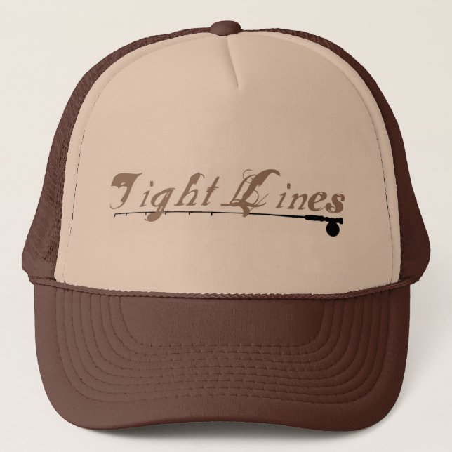 Tight Lines Trucker Hat (Front)