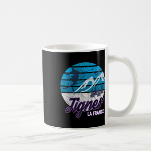 Tignes France French Alps Ski Resort Snowboarding Coffee Mug