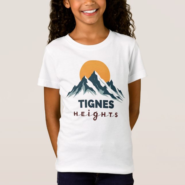 Tignes Heights Mountain T-Shirt (Front)
