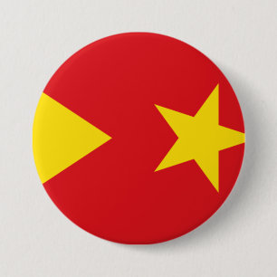 Tigray Region Flag 7.5 Cm Round Badge