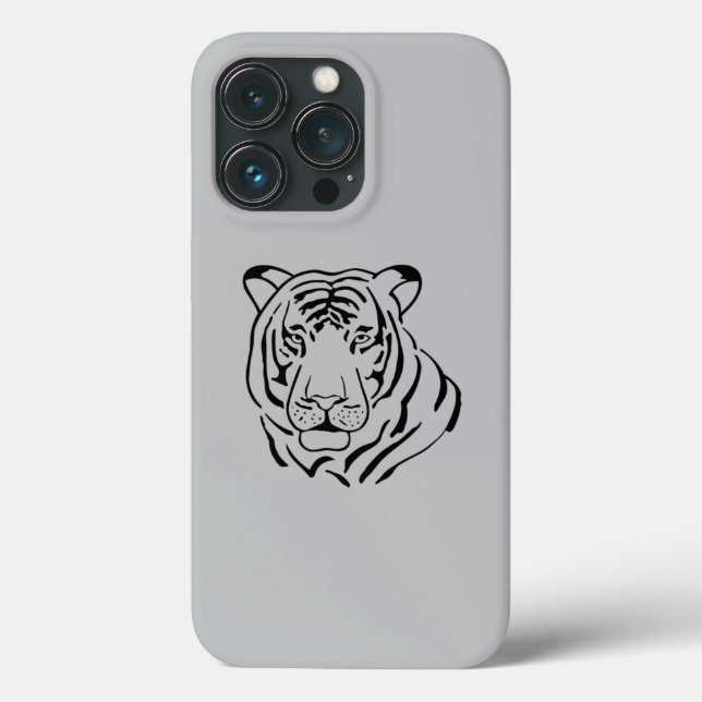 Tigre Gratiffi iPhone Case (Back)