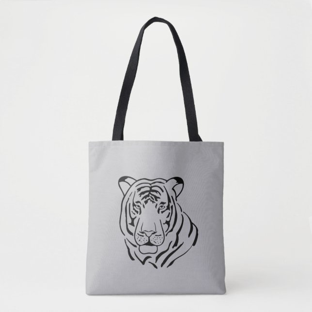 Tigre Gratiffi Tote Bags (Front)