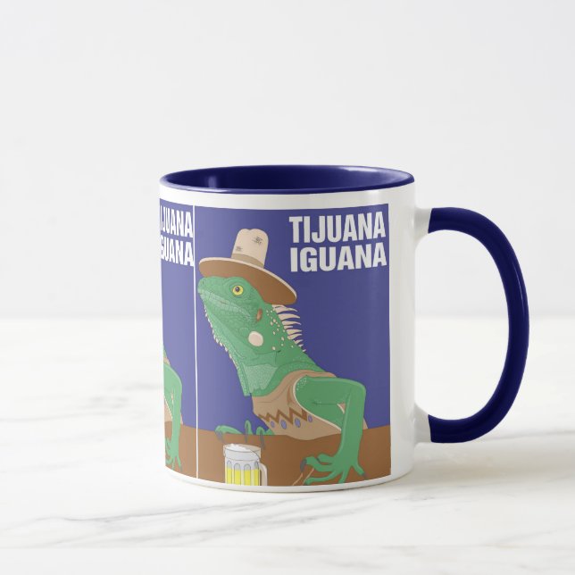 Tijuana Iguana Design Mug (Right)