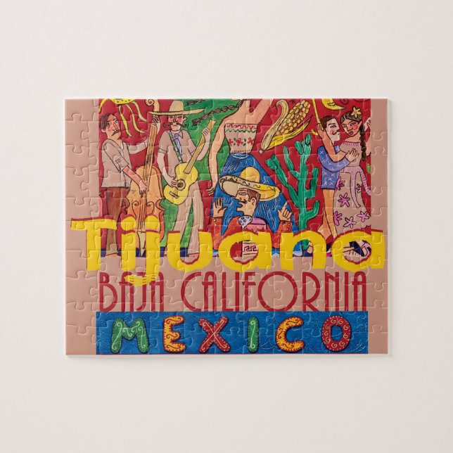 Tijuana Mexico Jigsaw Puzzle (Horizontal)