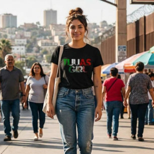 Tijuas Girl tshirt-Tijuana tshirt