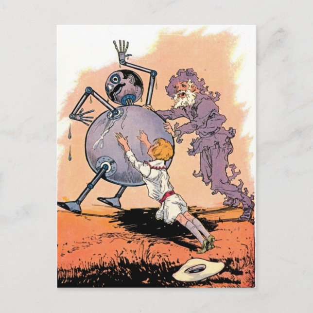 Tik Tok of Oz Postcard (Front)