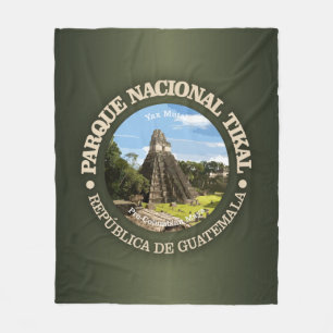 Tikal National Park Fleece Blanket