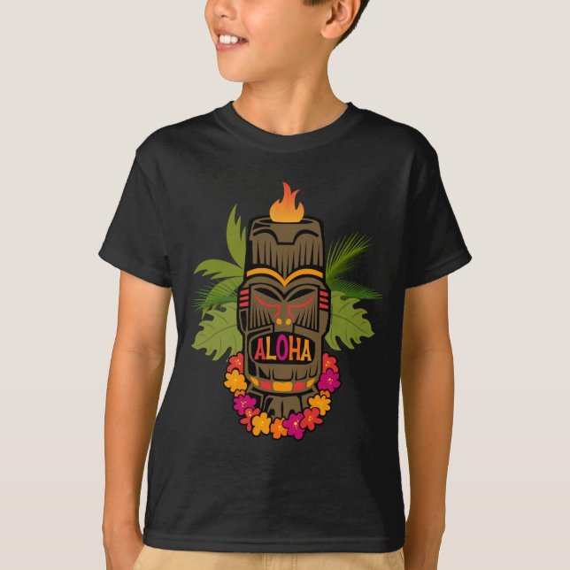 Tiki Aloha T-Shirt (Front)