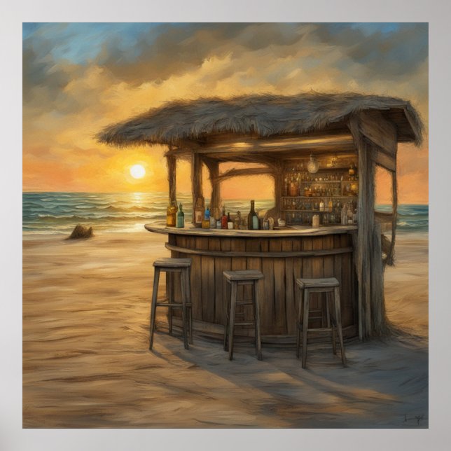 Tiki Bar - 2 - Poster (Front)