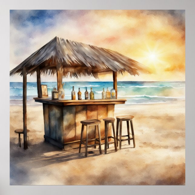 Tiki Bar - 3 -  Poster (Front)