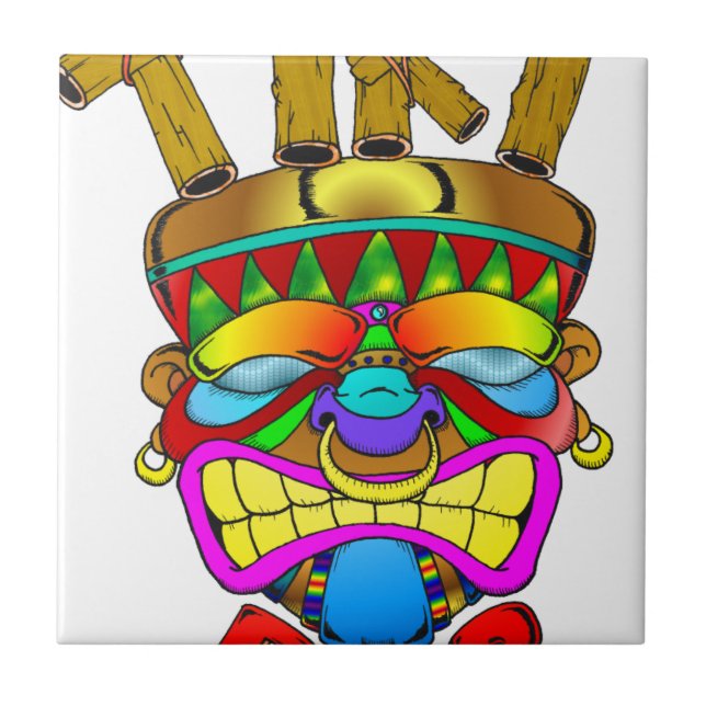 Tiki Bar God Tile (Front)