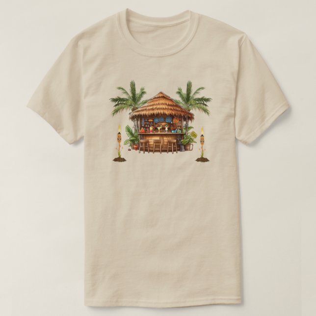 Tiki Bar T-Shirt (Design Front)