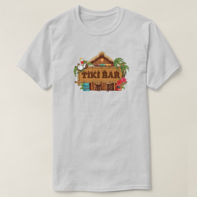 Tiki Bar T-Shirt (Design Front)