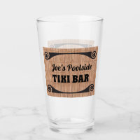Tiki Bar with name Bamboo Reed Background