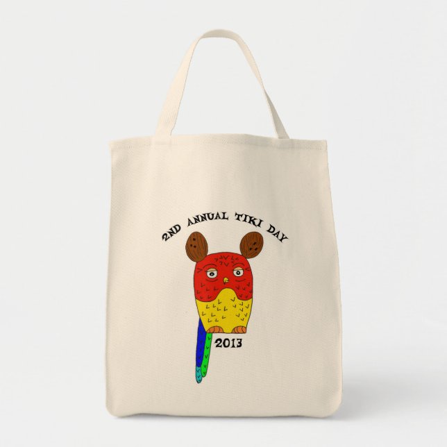 Tiki Day tote (Front)