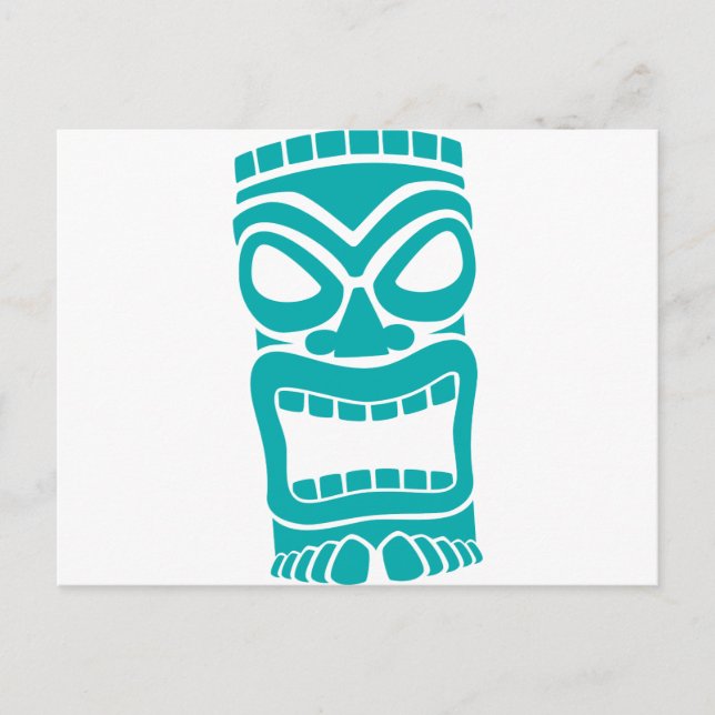 Tiki God Postcard (Front)