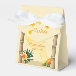 Tiki Hut Party Favour Box
