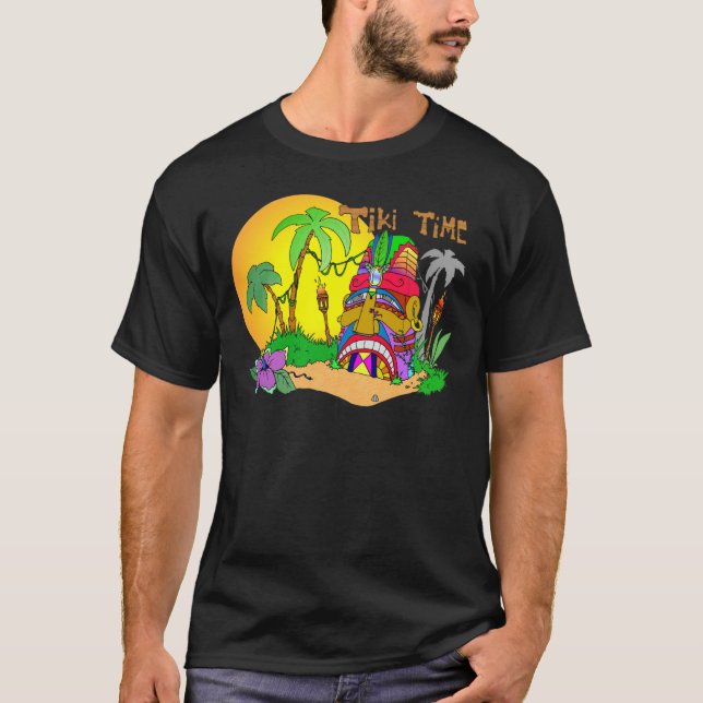 TIKI Island TIME T-Shirt (Front)