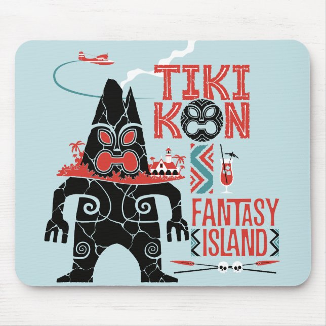 Tiki Kon Fantasy Island Mouse Pad (romance (Front)
