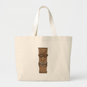 Tiki Large Tote Bag