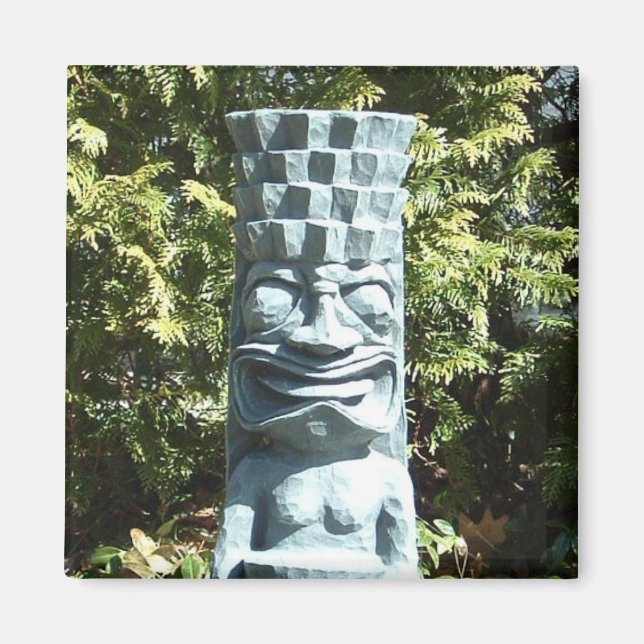 TIKI magnet (square) (Front)