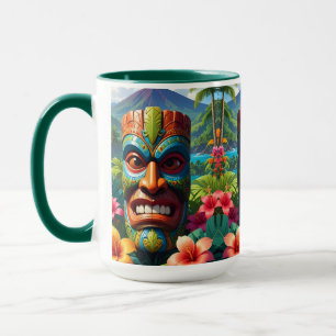 Tiki Mask Mug