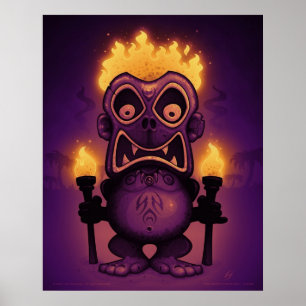 Tiki Munkee Poster