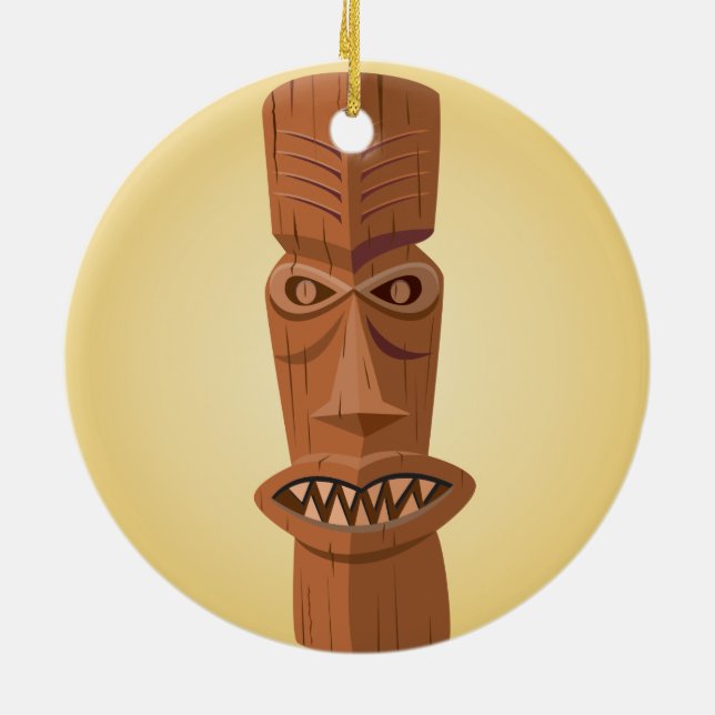 Tiki Ornament (Back)