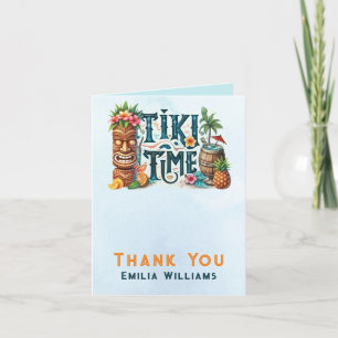 TIKI Party Personalised Custom Card