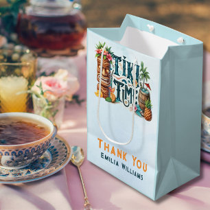 TIKI Party Personalised Custom Medium Gift Bag