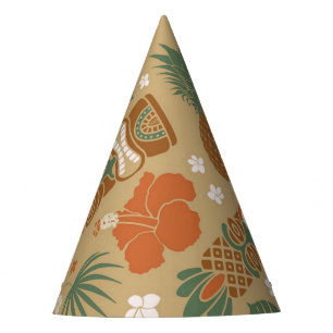 Tiki Party Tropical Luau Party Hat