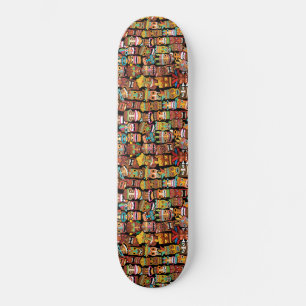 TIKI Pattern 4 Skateboard