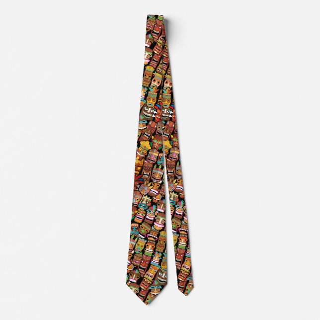 TIKI Pattern 4 Tie (Front)