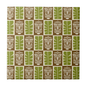 Tiki Pattern Tile