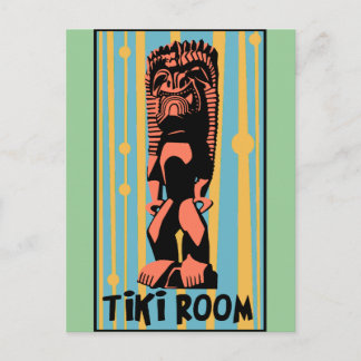 Tiki Room Postcard