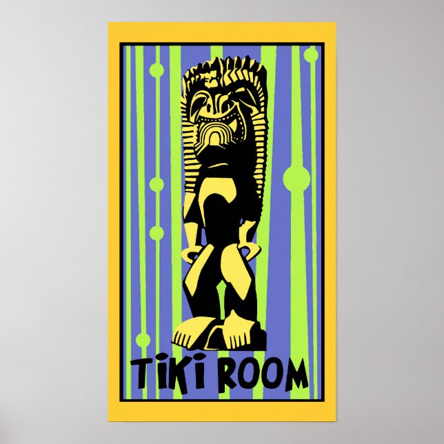 Tiki Room Poster (Front)