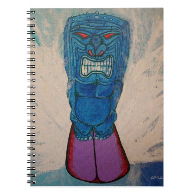 Tiki Surf King Notebook (Front)