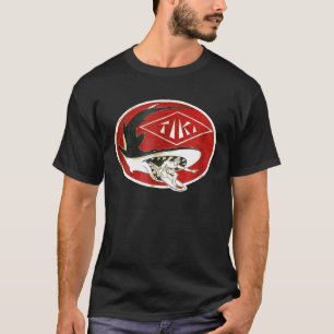 TIKI Surf T Shirt Watch out for those sharks dude