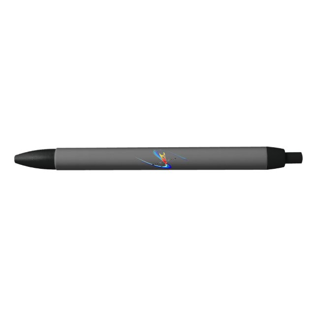 Tiki Surfer Black Ink Pen (Front)