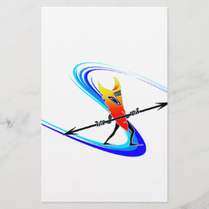 Tiki Surfer Stationery