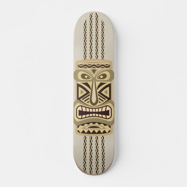 Tiki Tan Skateboard (Front)