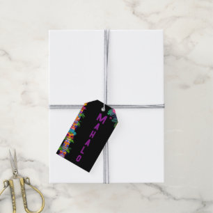 Tiki Time Birthday Party Favour Tag