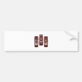 Tiki Time Bumper Sticker